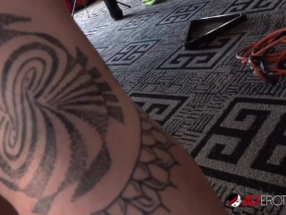 Sultry Skank Sully Savage Has Lustrous Rack