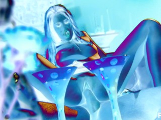 Hot Dame Faith Leon Seduces With Her Twat